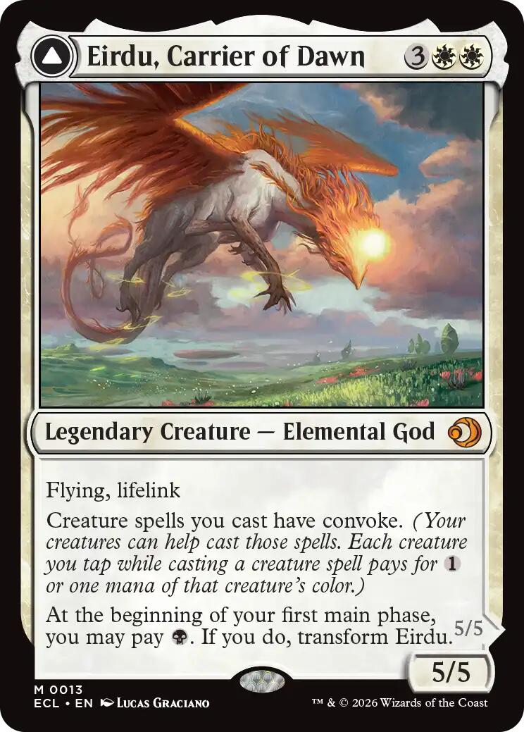 Eirdu, Carrier of Dawn [Lorwyn Eclipsed] | Exor Games Bridgewater