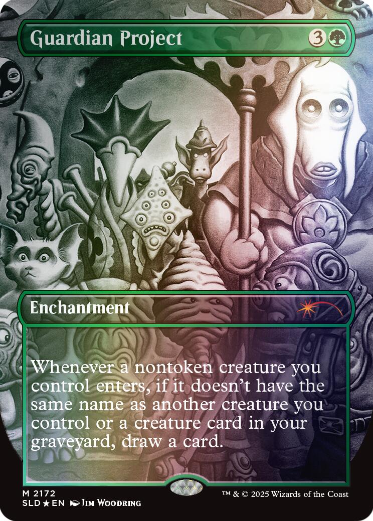 Guardian Project (Rainbow Foil) [Secret Lair Drop Series] | Exor Games Bridgewater
