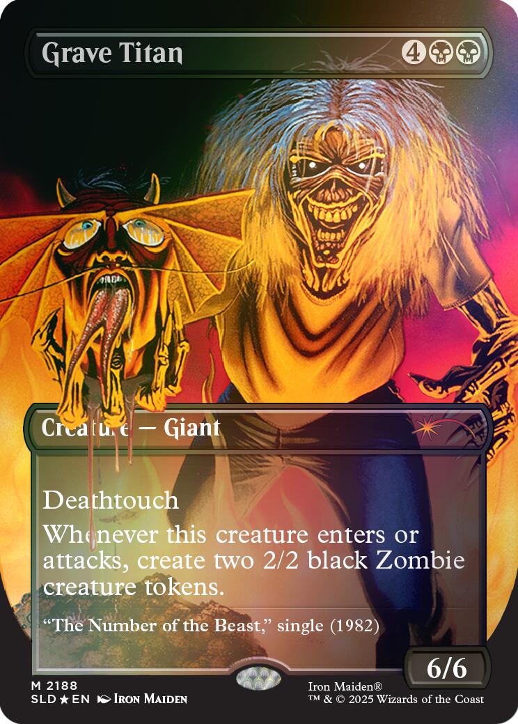 Grave Titan (2188) (Rainbow Foil) [Secret Lair Drop Series] | Exor Games Bridgewater