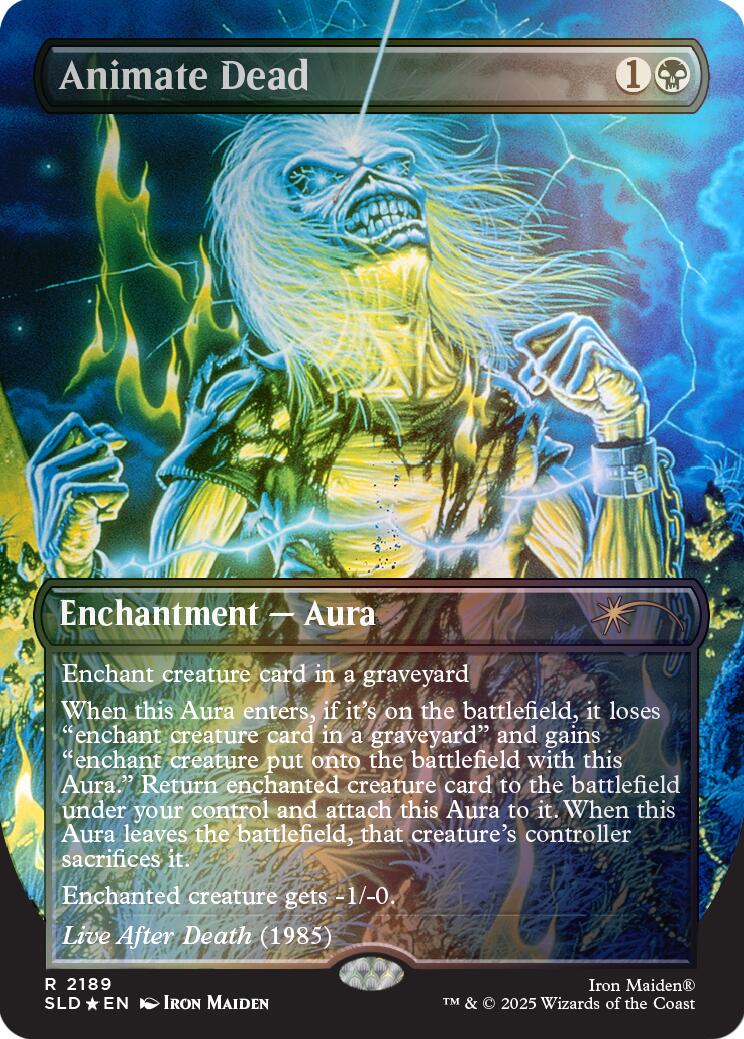 Animate Dead (Rainbow Foil) [Secret Lair Drop Series] | Exor Games Bridgewater