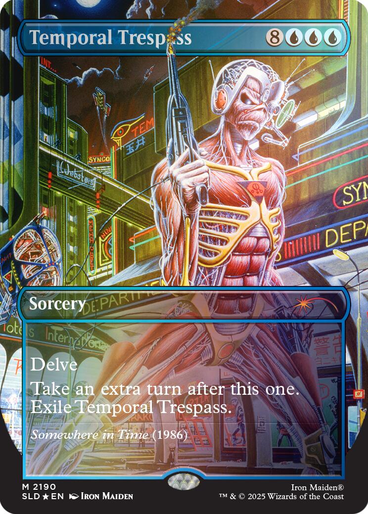 Temporal Trespass (Rainbow Foil) [Secret Lair Drop Series] | Exor Games Bridgewater