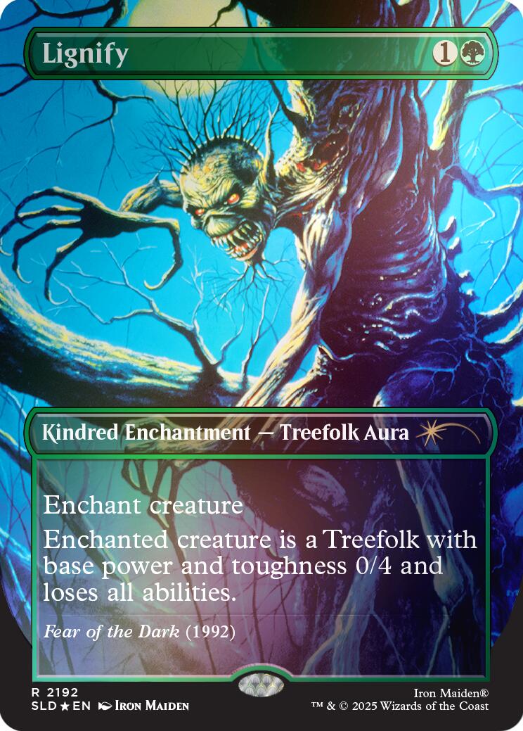Lignify (2192) (Rainbow Foil) [Secret Lair Drop Series] | Exor Games Bridgewater