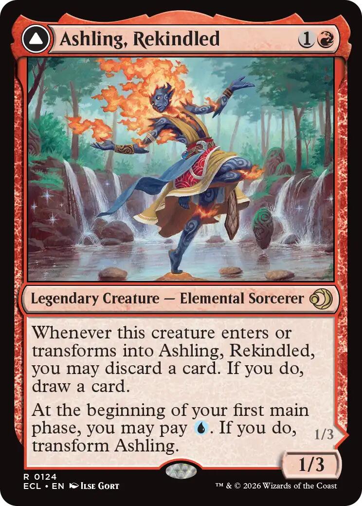 Ashling, Rekindled [Lorwyn Eclipsed] | Exor Games Bridgewater