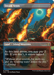 Steam Vents (Borderless) [Lorwyn Eclipsed] | Exor Games Bridgewater