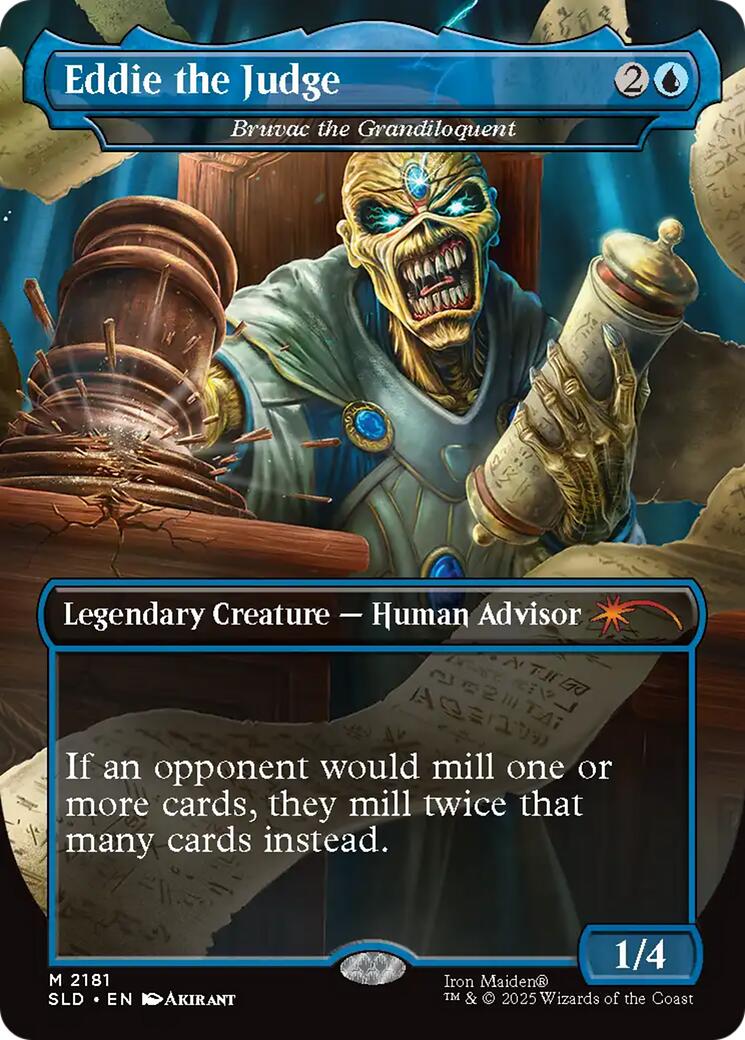 Eddie the Judge - Bruvac the Grandiloquent [Secret Lair Drop Series] | Exor Games Bridgewater