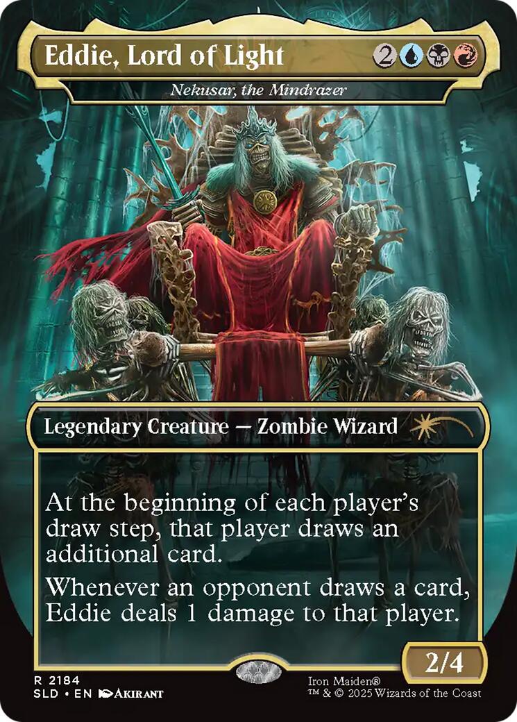 Eddie, Lord of Light - Nekusar, the Mindrazer [Secret Lair Drop Series] | Exor Games Bridgewater