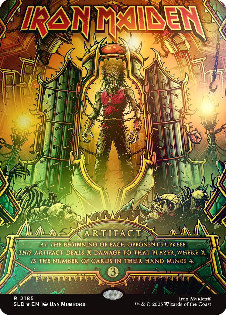 Iron Maiden (Rainbow Foil) [Secret Lair Drop Series] | Exor Games Bridgewater