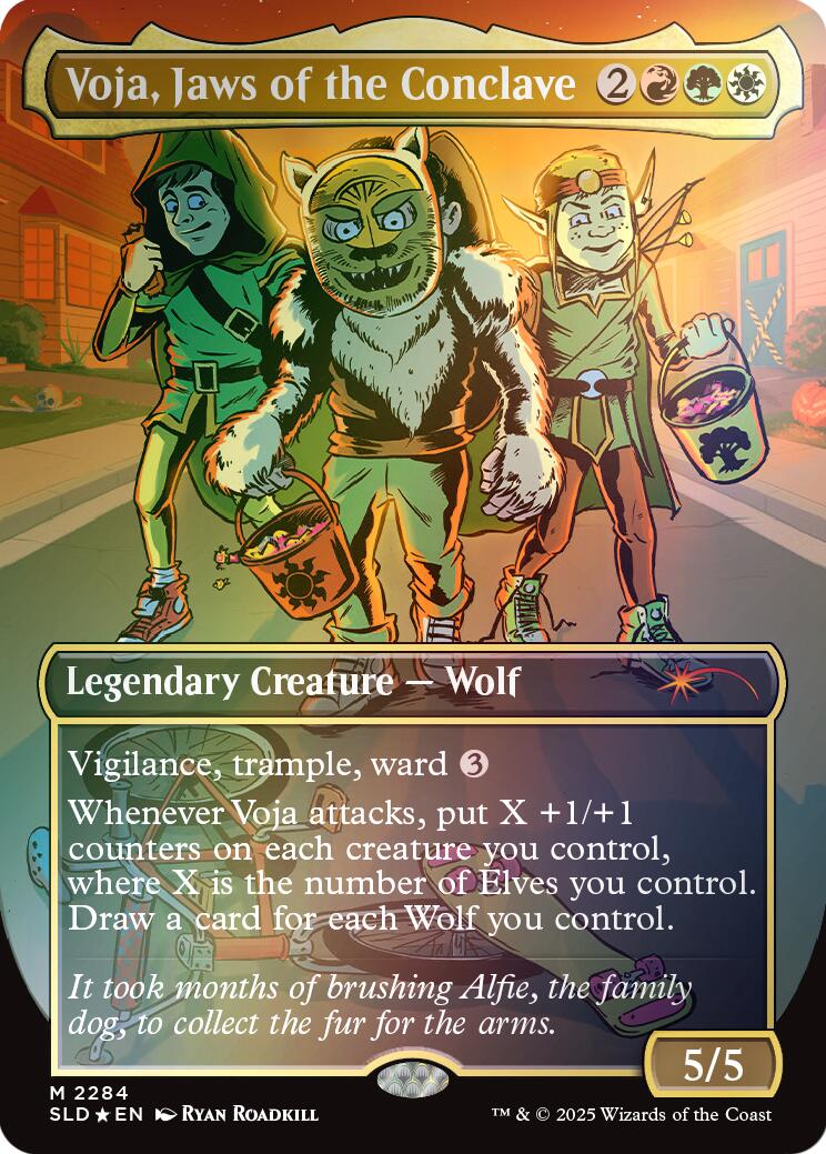 Voja, Jaws of the Conclave (Rainbow Foil) [Secret Lair Drop Series] | Exor Games Bridgewater
