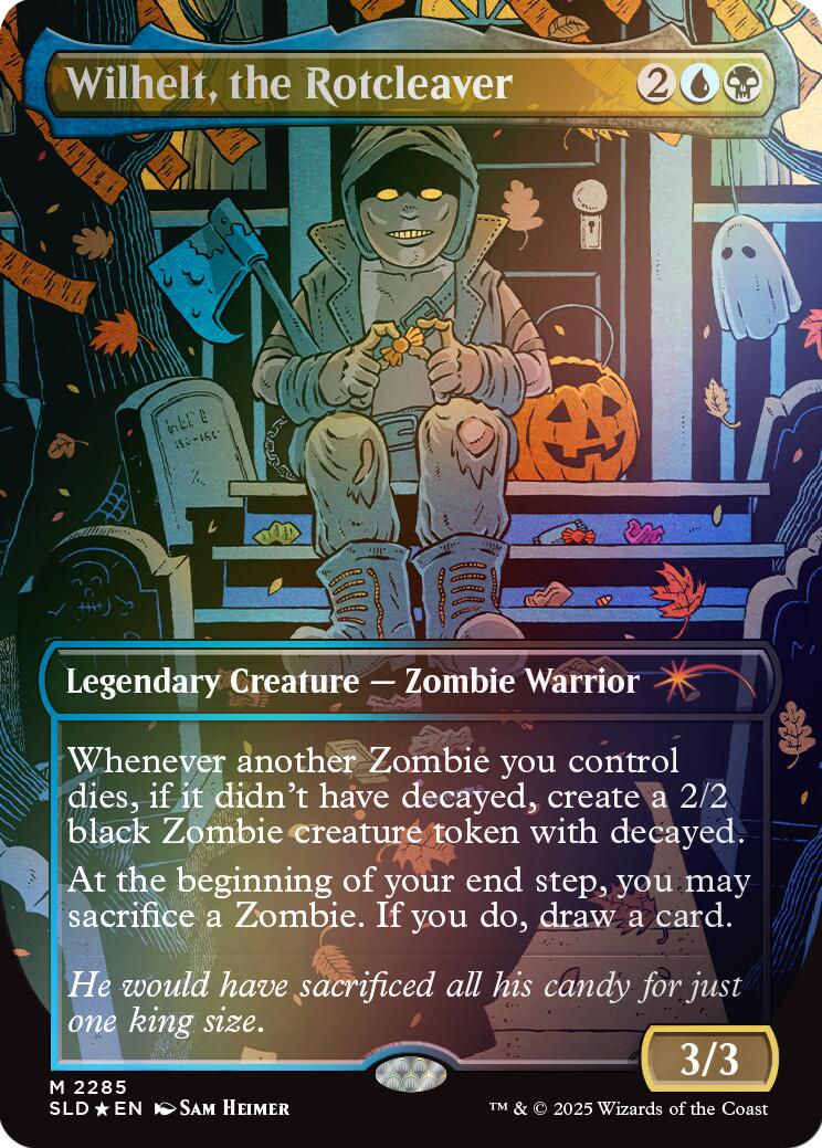 Wilhelt, the Rotcleaver (Rainbow Foil) [Secret Lair Drop Series] | Exor Games Bridgewater