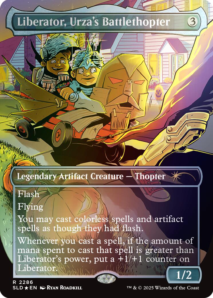 Liberator, Urza's Battlethopter (Rainbow Foil) [Secret Lair Drop Series] | Exor Games Bridgewater