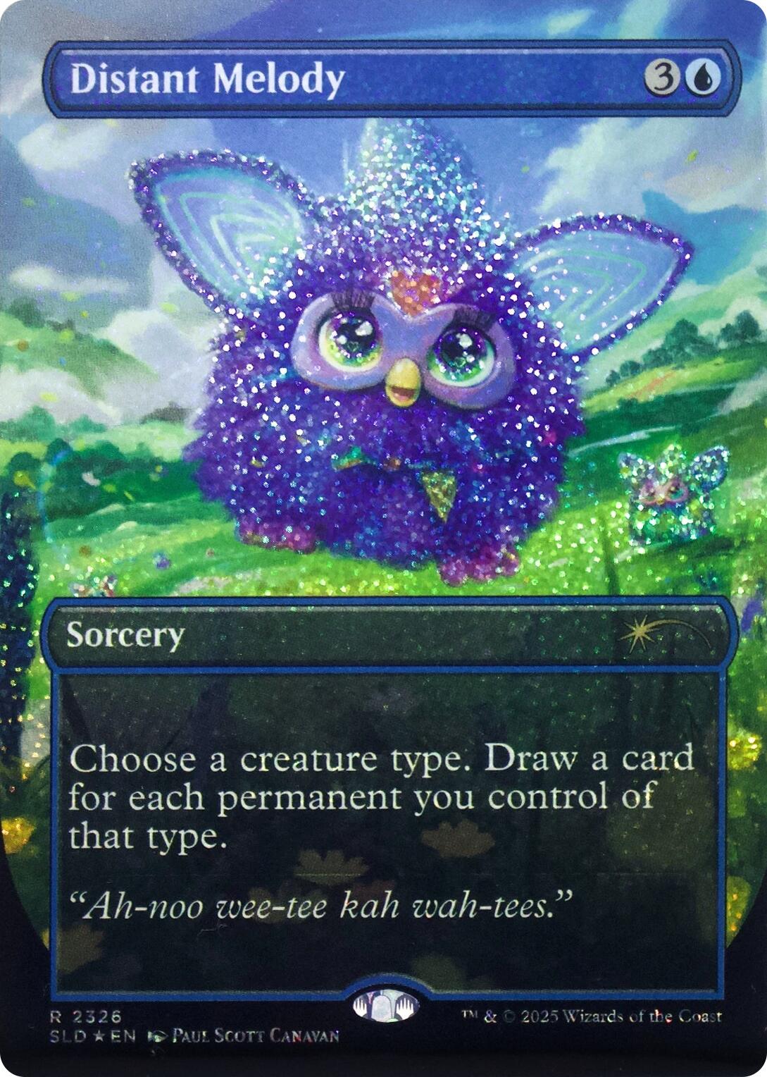 Distant Melody (2311) (Confetti Foil) [Secret Lair Drop Series] | Exor Games Bridgewater