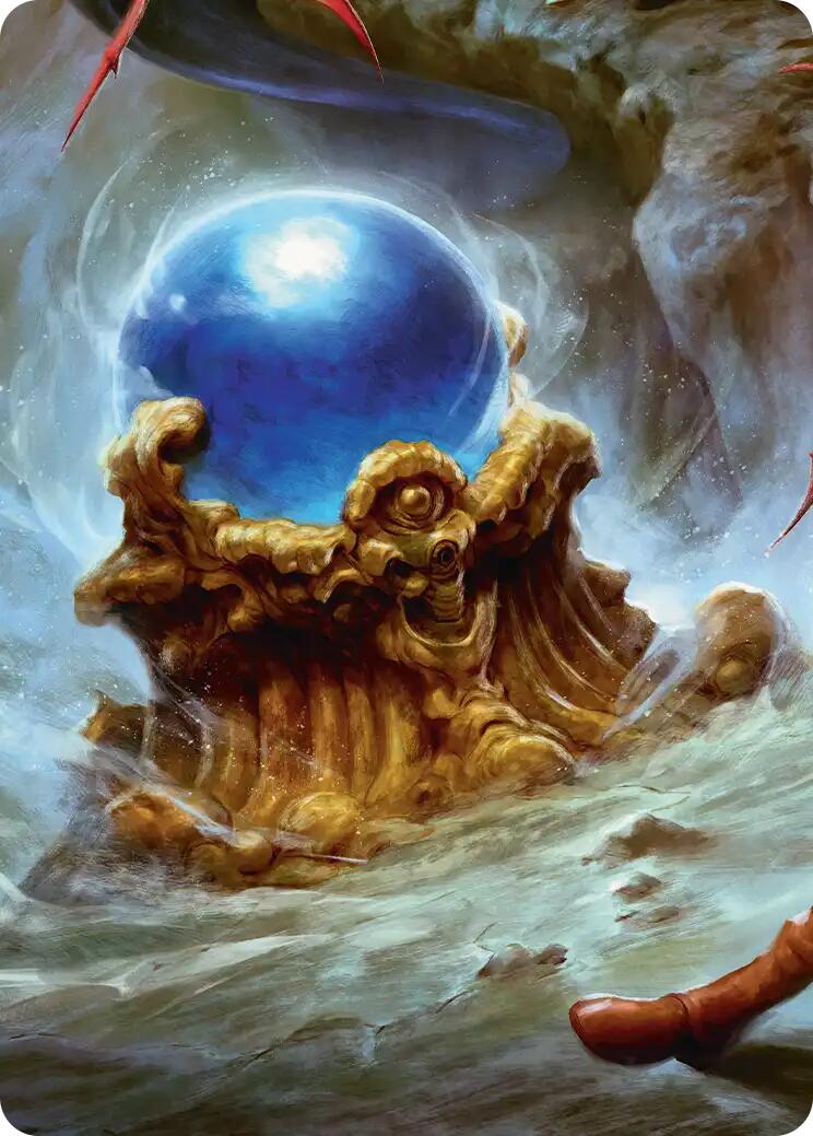 Chaos Shrine's Black Crystal Scene Art Card [FINAL FANTASY Art Series] | Exor Games Bridgewater