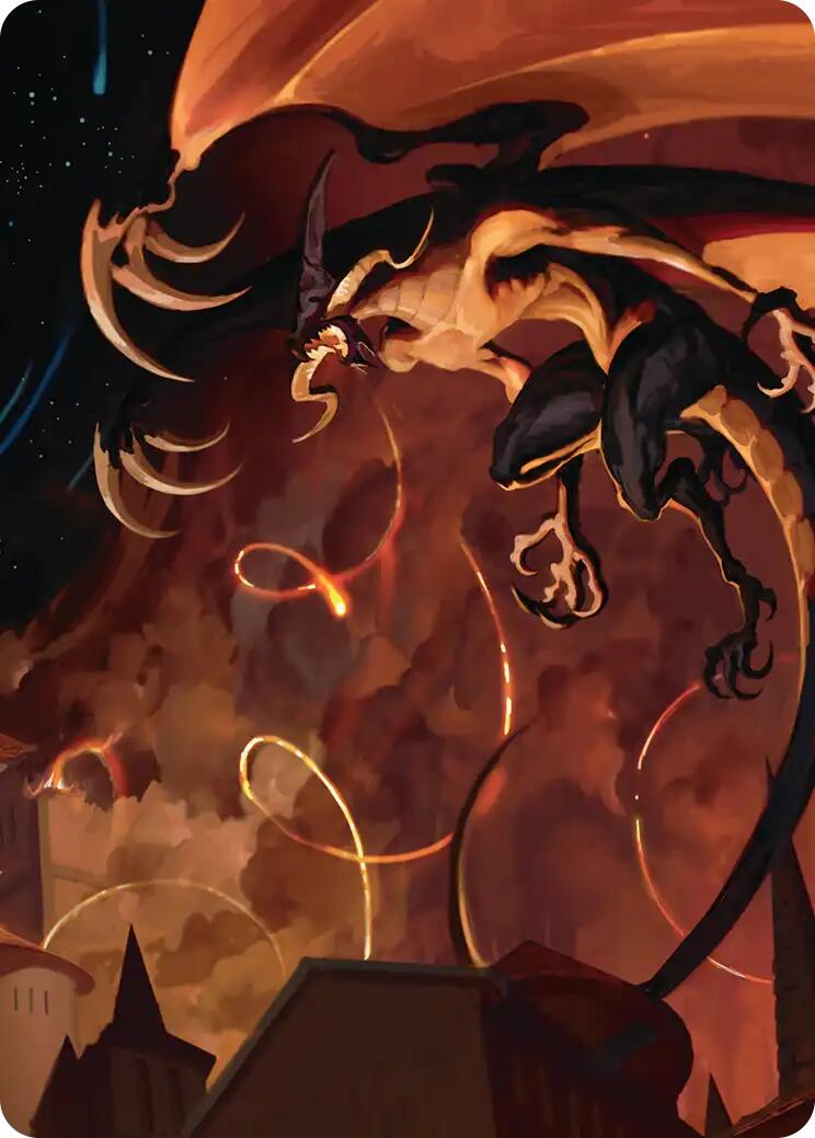 Mega Flare Scene Art Card [FINAL FANTASY Art Series] | Exor Games Bridgewater