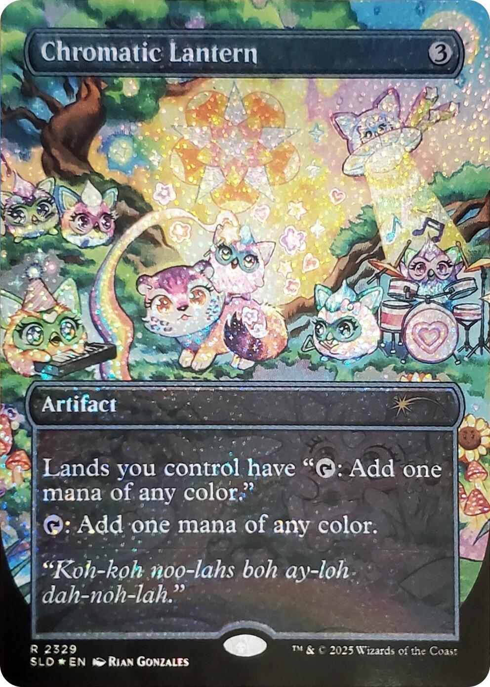 Chromatic Lantern (2329) (Confetti Foil) [Secret Lair Drop Series] | Exor Games Bridgewater