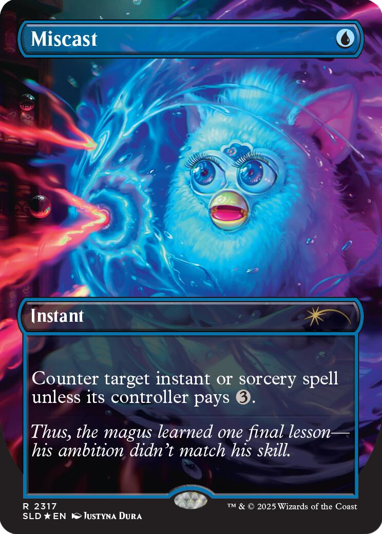 Miscast (Rainbow Foil) [Secret Lair Drop Series] | Exor Games Bridgewater