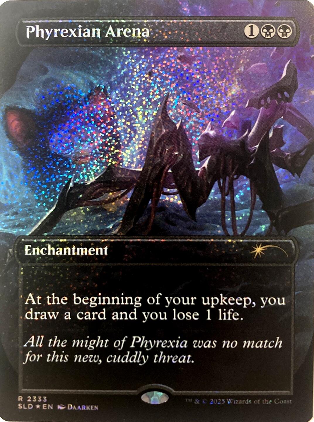 Phyrexian Arena (Confetti Foil) [Secret Lair Drop Series] | Exor Games Bridgewater
