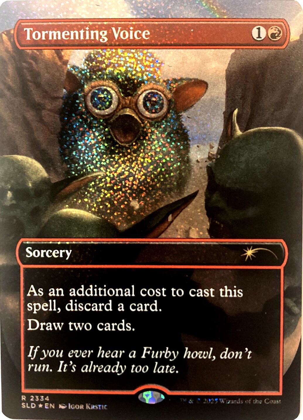 Tormenting Voice (Confetti Foil) [Secret Lair Drop Series] | Exor Games Bridgewater
