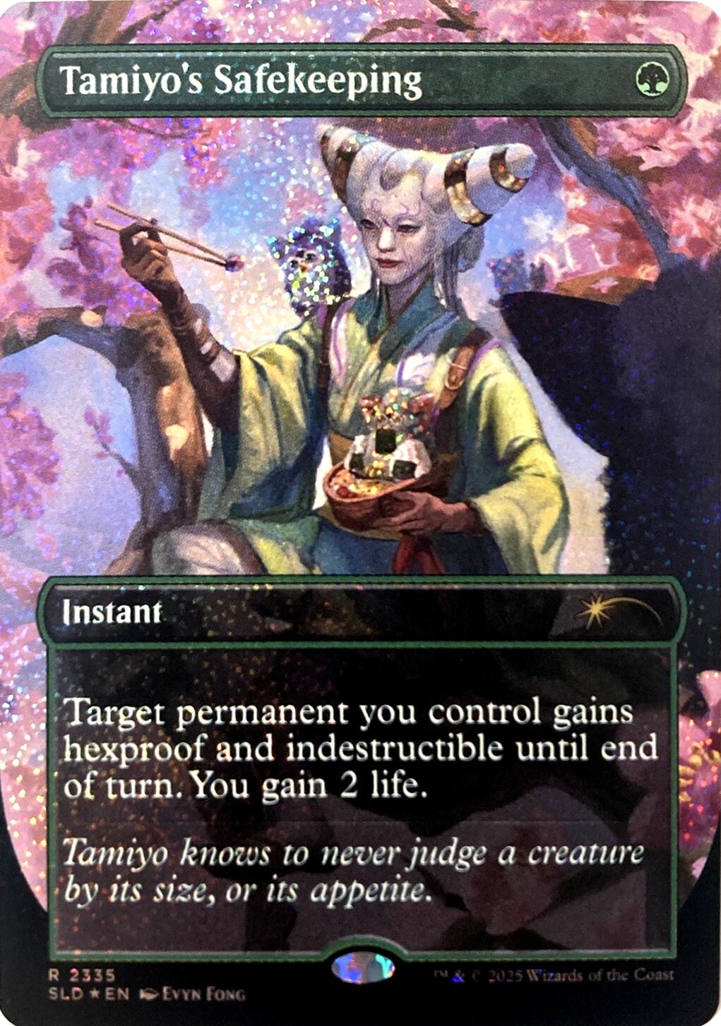 Tamiyo's Safekeeping (Confetti Foil) [Secret Lair Drop Series] | Exor Games Bridgewater