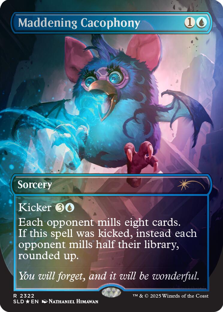 Maddening Cacophony (Rainbow Foil) [Secret Lair Drop Series] | Exor Games Bridgewater