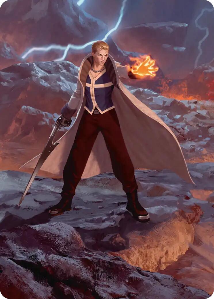 Seifer, Balamb Rival Scene Art Card [FINAL FANTASY Art Series] | Exor Games Bridgewater