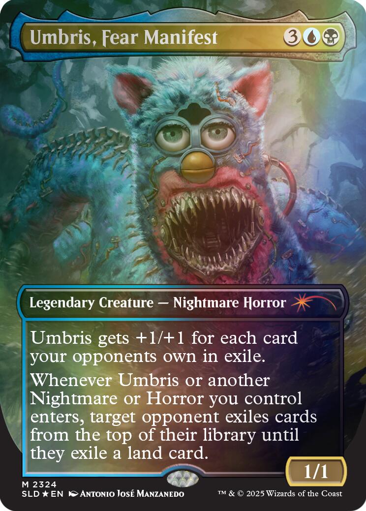Umbris, Fear Manifest (Rainbow Foil) [Secret Lair Drop Series] | Exor Games Bridgewater