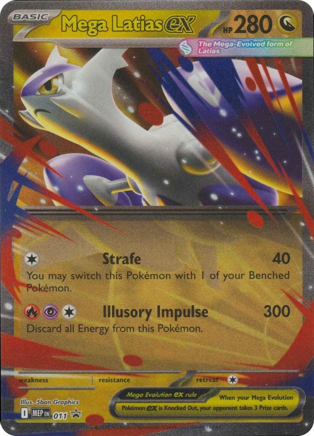 Mega Latias ex (011) [Mega Evolutions Promo] | Exor Games Bridgewater