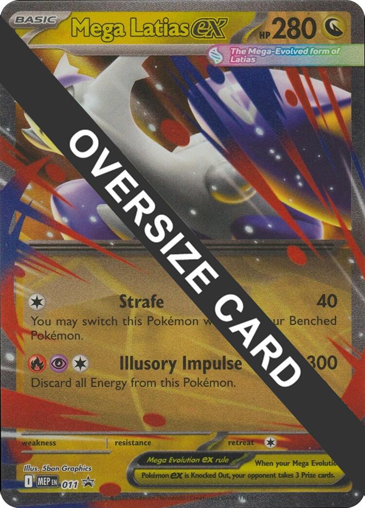 Mega Latias ex (011) (Jumbo Card) [Mega Evolutions Promo] | Exor Games Bridgewater