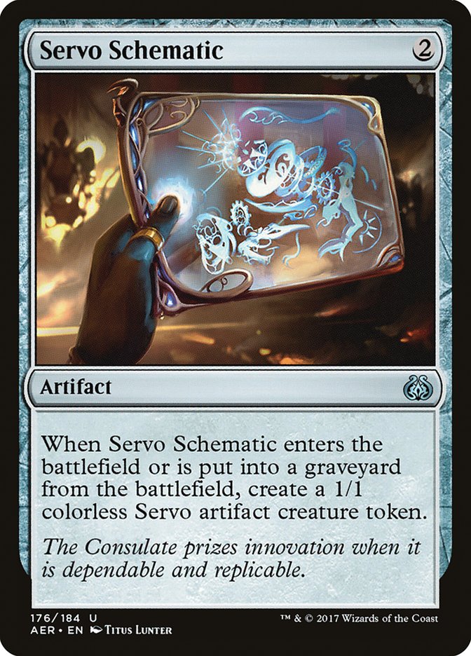Servo Schematic [Aether Revolt] | Exor Games Bridgewater