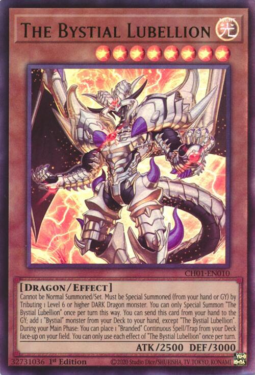 The Bystial Lubellion [CH01-EN010] Ultra Rare | Exor Games Bridgewater