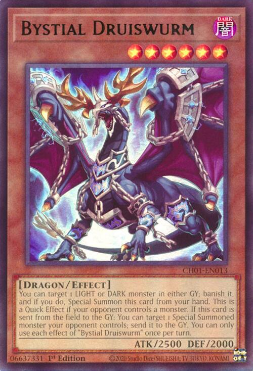 Bystial Druiswurm [CH01-EN013] Ultra Rare | Exor Games Bridgewater