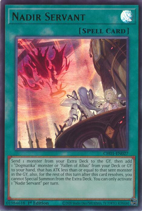 Nadir Servant [CH01-EN027] Ultra Rare | Exor Games Bridgewater
