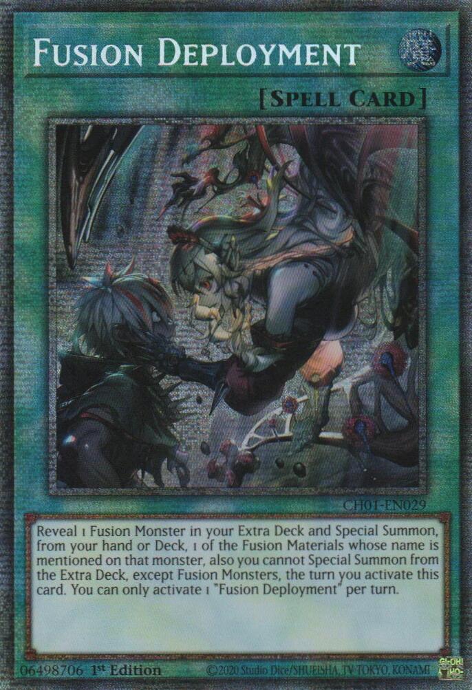 Fusion Deployment (Starlight Rare) [CH01-EN029] Starlight Rare | Exor Games Bridgewater
