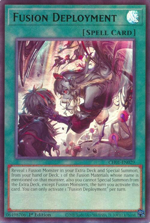 Fusion Deployment [CH01-EN029] Ultra Rare | Exor Games Bridgewater