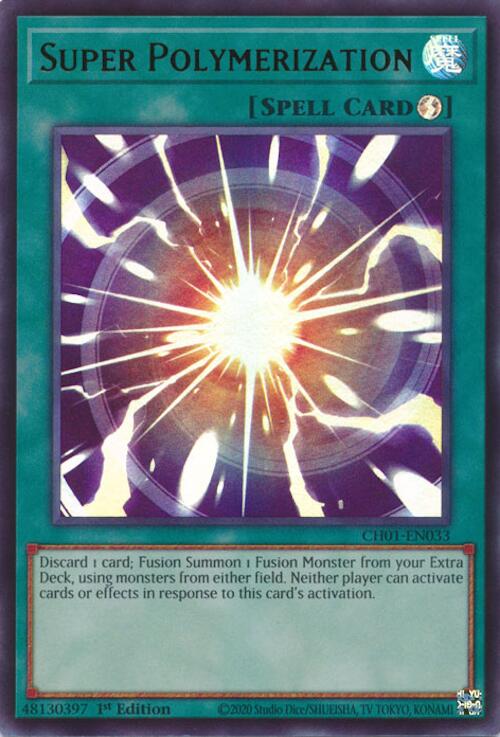 Super Polymerization [CH01-EN033] Ultra Rare | Exor Games Bridgewater