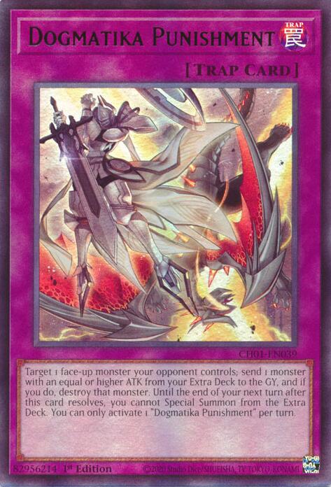 Dogmatika Punishment [CH01-EN039] Ultra Rare | Exor Games Bridgewater