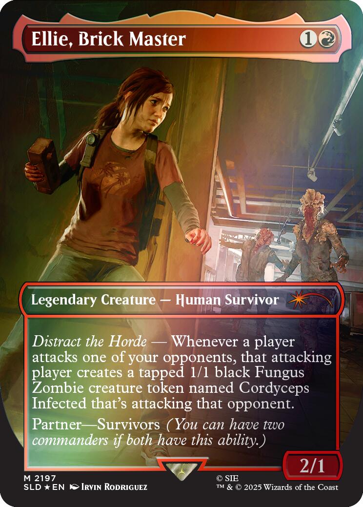 Ellie, Brick Master (Rainbow Foil) [Secret Lair Drop Series] | Exor Games Bridgewater
