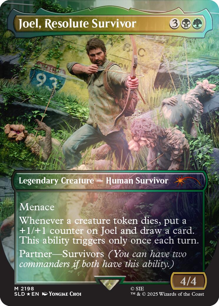 Joel, Resolute Survivor (Rainbow Foil) [Secret Lair Drop Series] | Exor Games Bridgewater