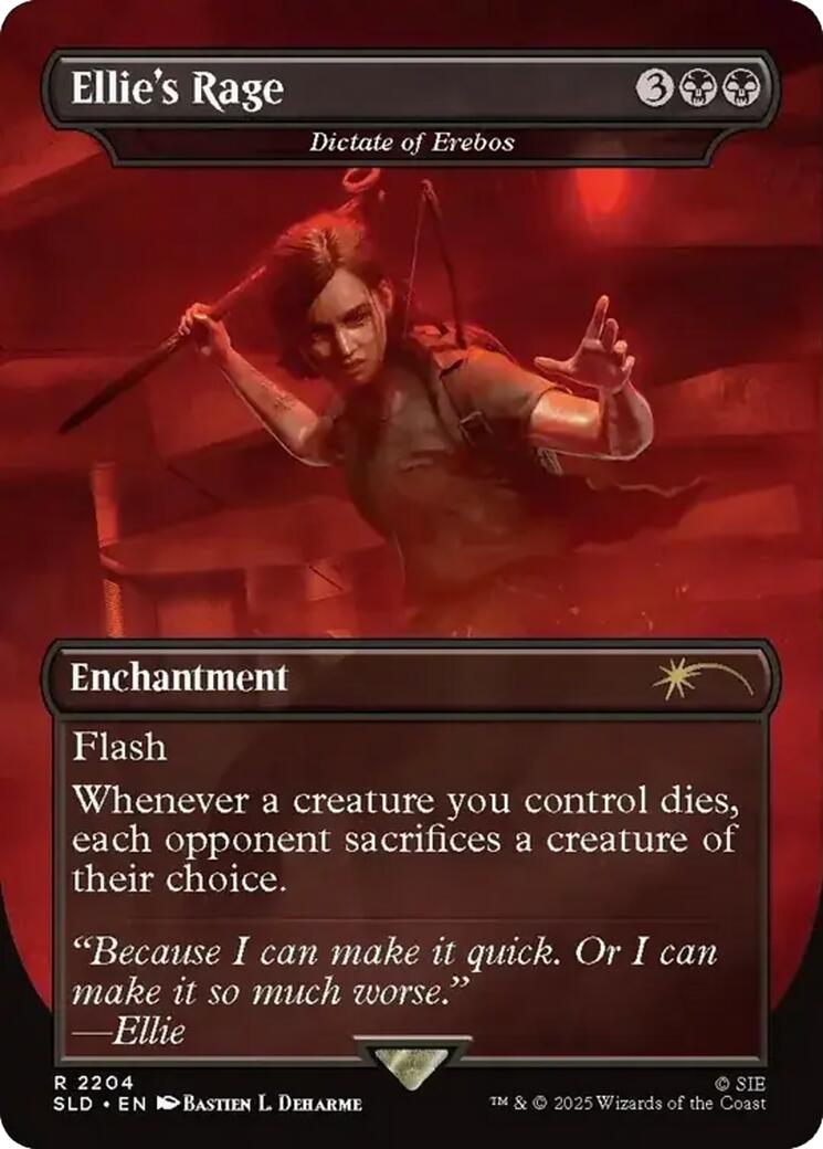 Ellie's Rage - Dictate of Erebos [Secret Lair Drop Series] | Exor Games Bridgewater