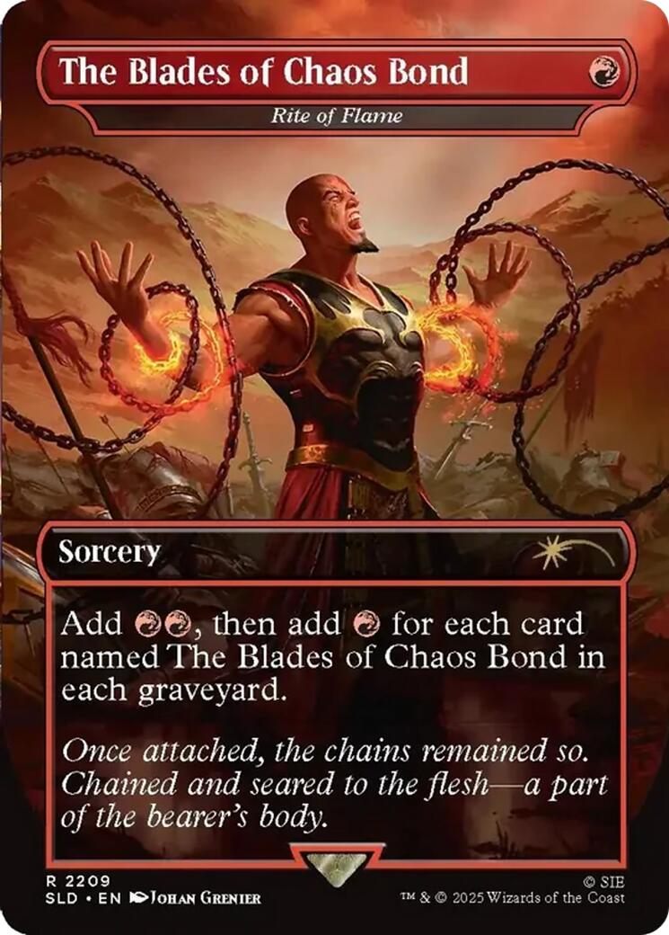 The Blades of Chaos Bond - Rite of Flame [Secret Lair Drop Series] | Exor Games Bridgewater
