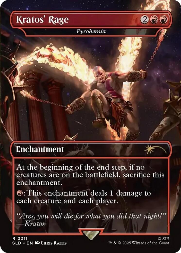 Kratos' Rage - Pyrohemia [Secret Lair Drop Series] | Exor Games Bridgewater