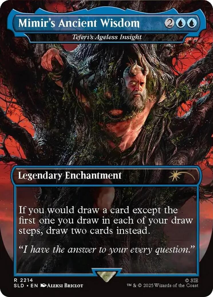 Mimir's Ancient Wisdom - Teferi's Ageless Insight [Secret Lair Drop Series] | Exor Games Bridgewater