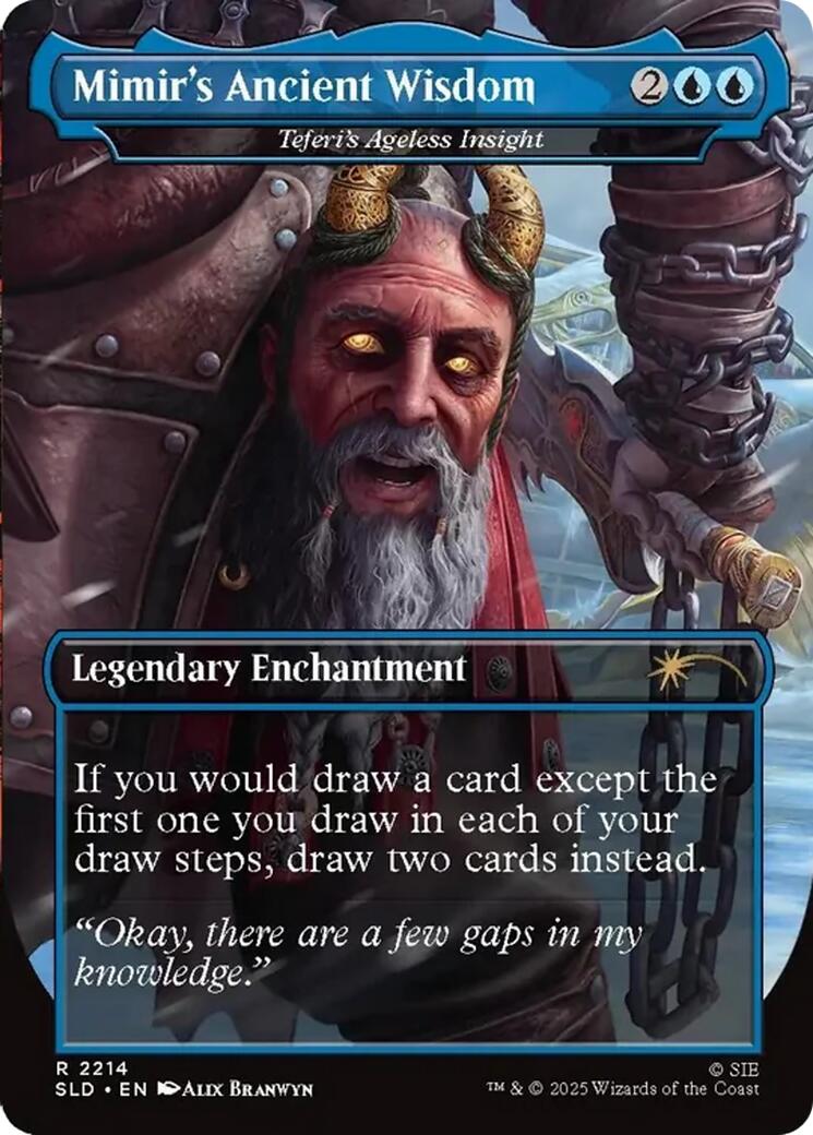 Mimir's Ancient Wisdom - Teferi's Ageless Insight [Secret Lair Drop Series] | Exor Games Bridgewater