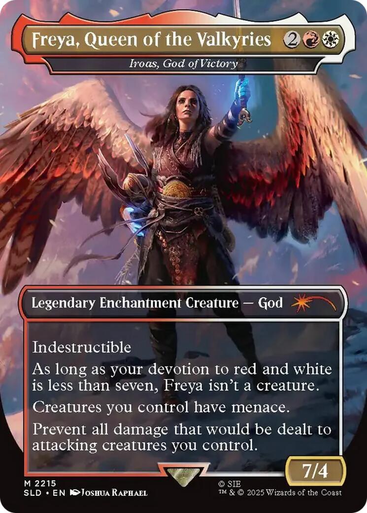 Freya, Queen of the Valkyries - Iroas, God of Victory [Secret Lair Drop Series] | Exor Games Bridgewater