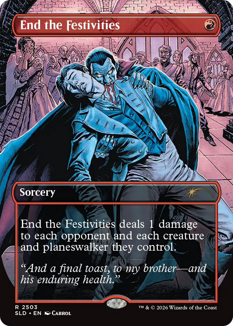 End the Festivities [Secret Lair Drop Series] | Exor Games Bridgewater