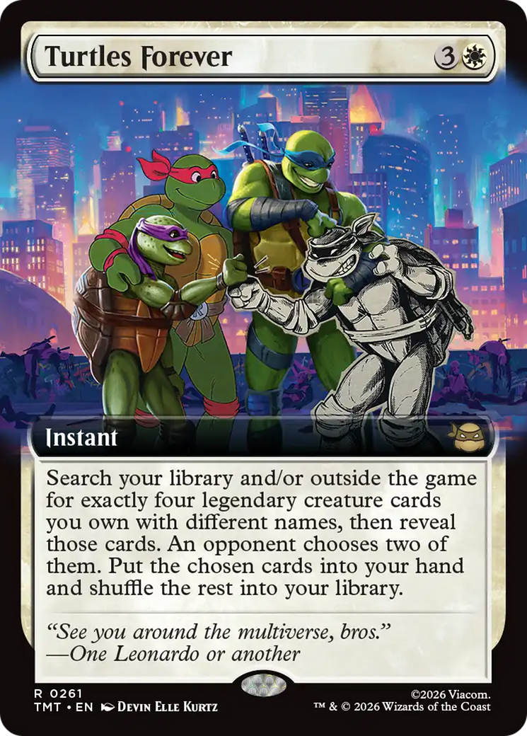 Turtles Forever (Extended Art) [Teenage Mutant Ninja Turtles] | Exor Games Bridgewater