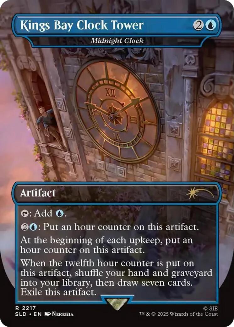 Kings Bay Clock Tower - Midnight Clock [Secret Lair Drop Series] | Exor Games Bridgewater