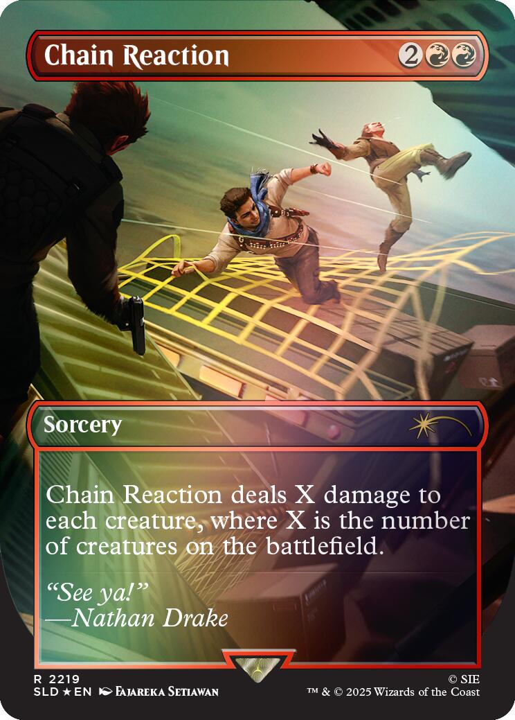 Chain Reaction (Rainbow Foil) [Secret Lair Drop Series] | Exor Games Bridgewater