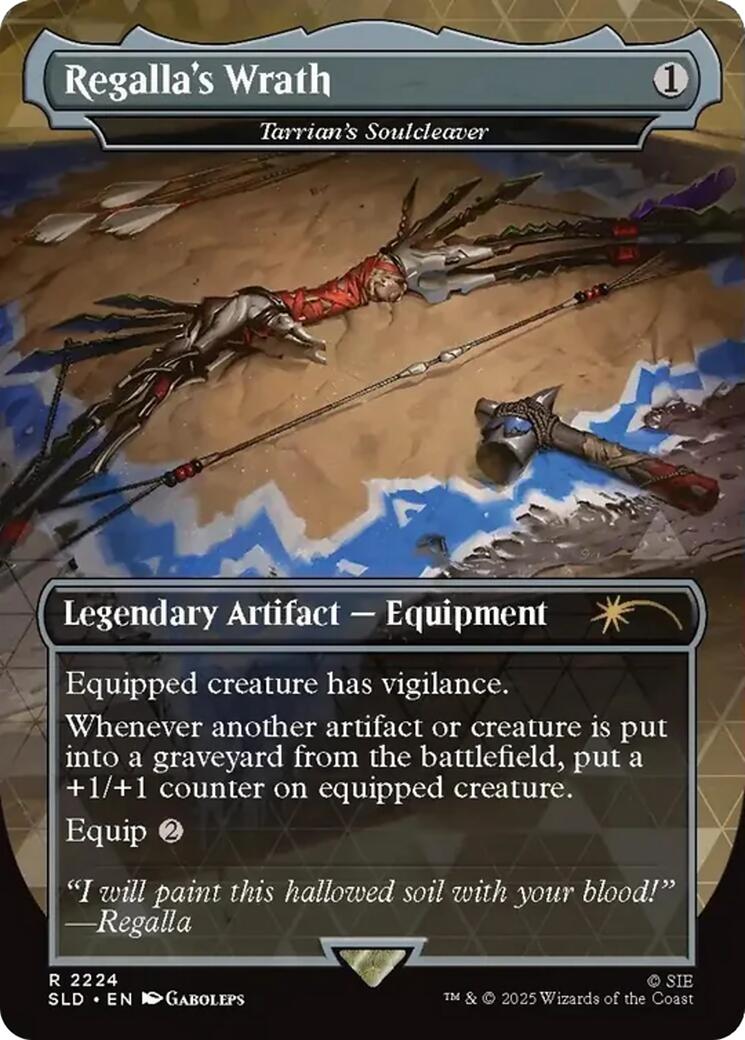 Regalla's Wrath - Tarrian's Soulcleaver [Secret Lair Drop Series] | Exor Games Bridgewater