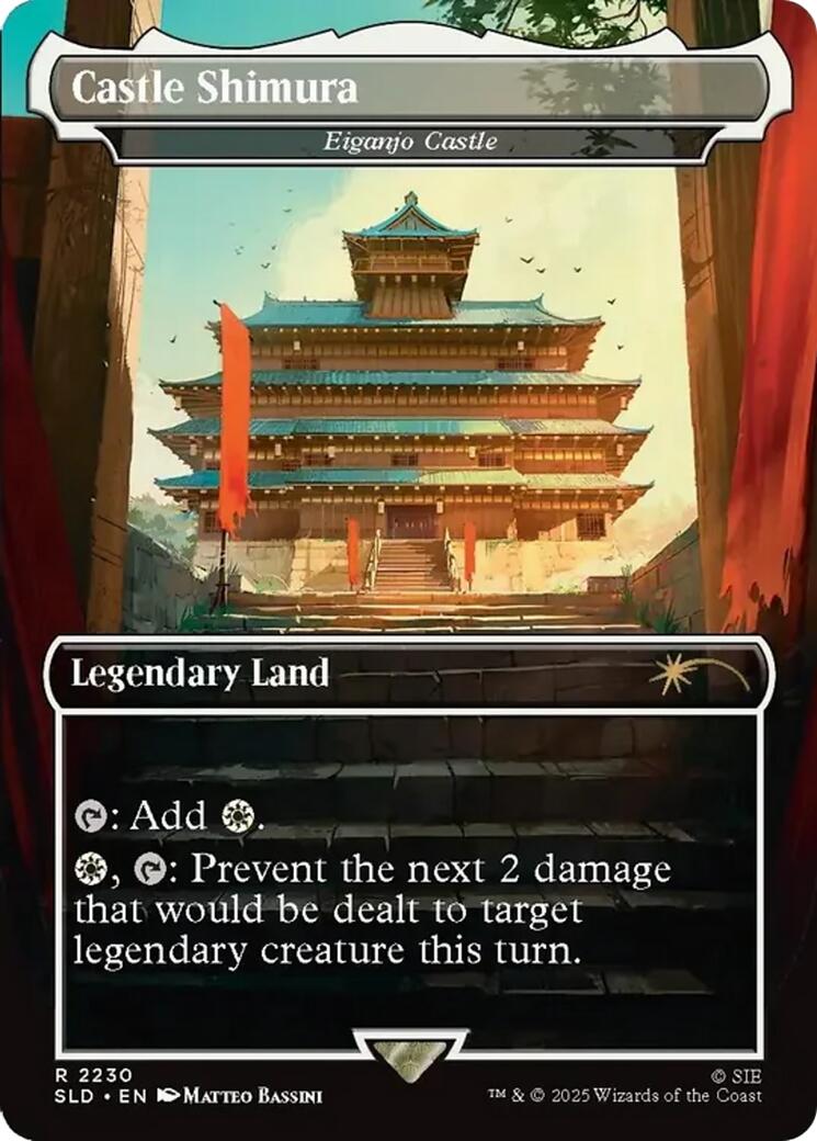 Castle Shimura - Eiganjo Castle [Secret Lair Drop Series] | Exor Games Bridgewater