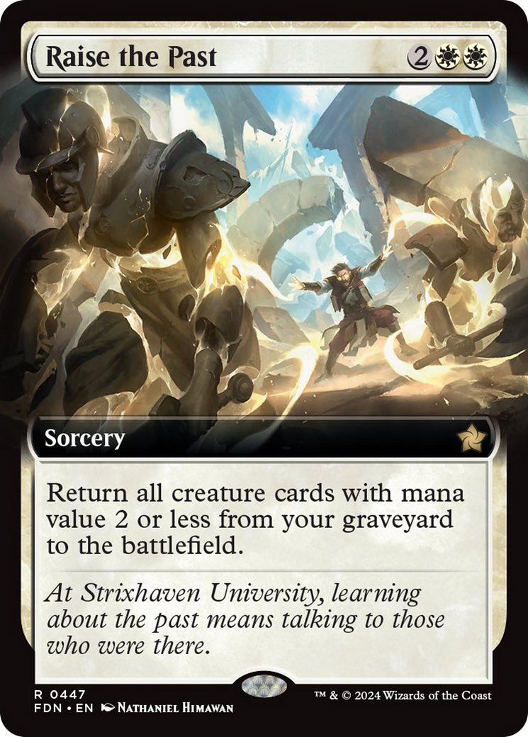Raise the Past (Extended Art) [Foundations] | Exor Games Bridgewater